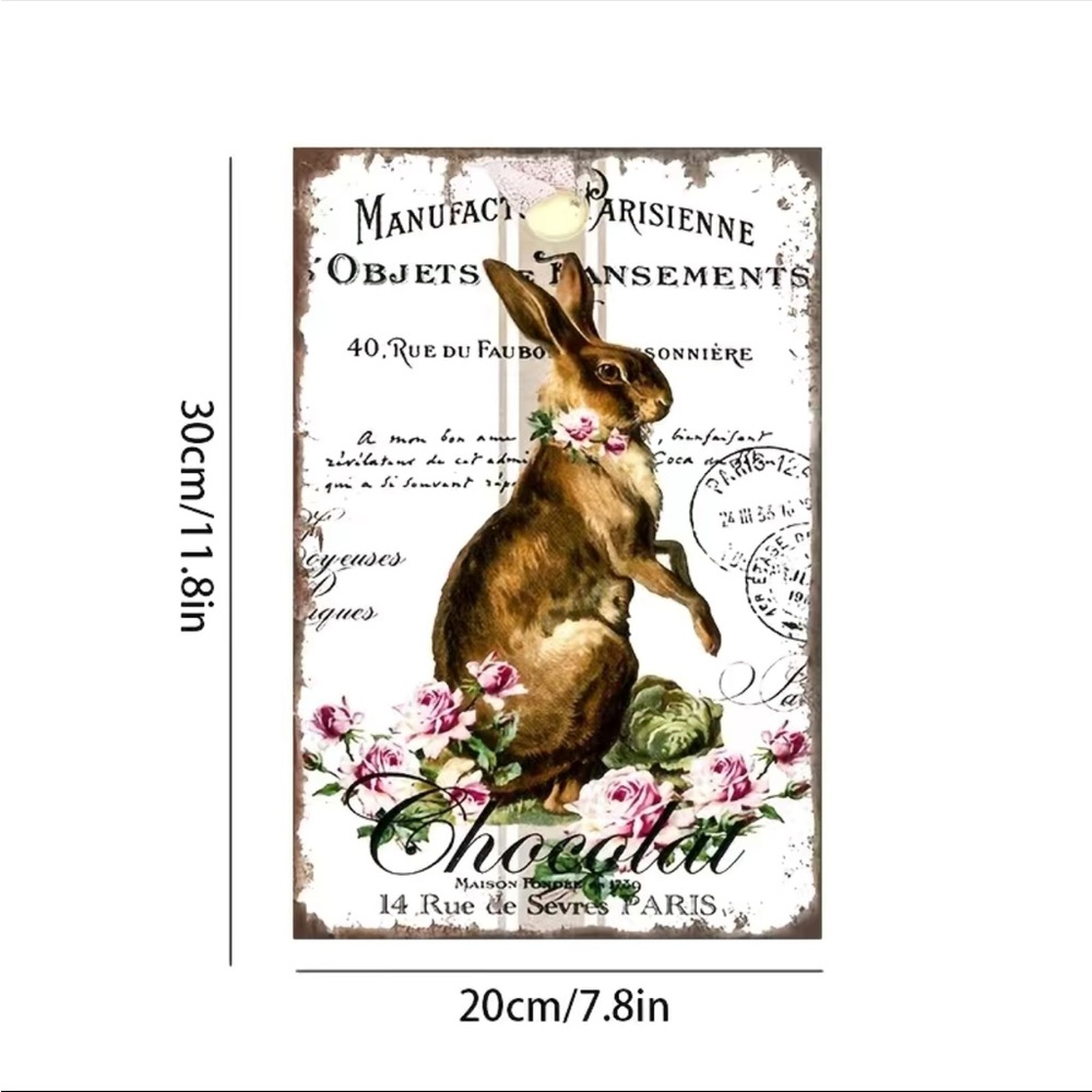 Adorable Metal Decorative Sign